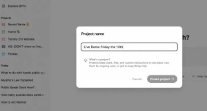 如何使用 ChatGPT新功能—ChatGPT 的“Projects”(项目)?